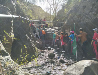 天山制藥戶外運(yùn)動(dòng)顯現(xiàn)青春風(fēng)采