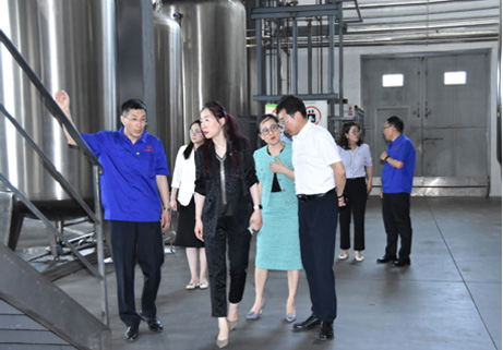 中國醫(yī)藥總經(jīng)理、黨委副書記胡慧冬一行 調(diào)研新疆天山藥業(yè)