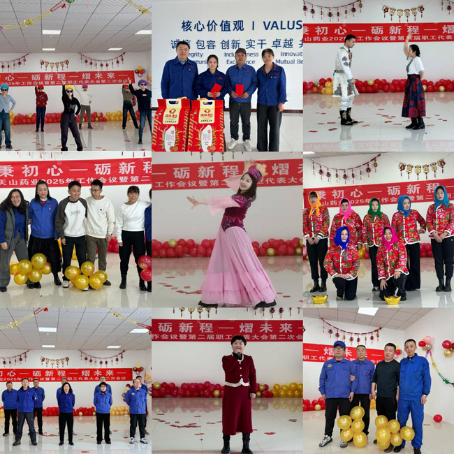 秉初心，礪新程，熠未來丨天山藥業(yè)成功召開 2025年度工作會(huì)議暨職工代表大會(huì)