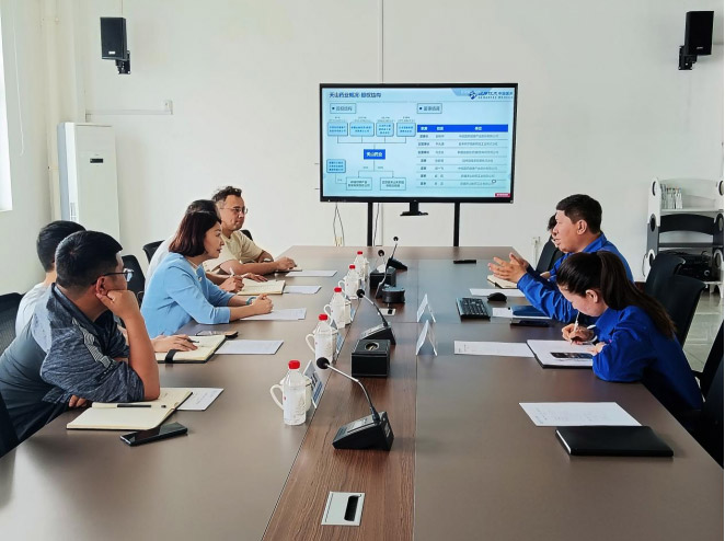 烏魯木齊市科技局局長馬麗娜一行來公司調研